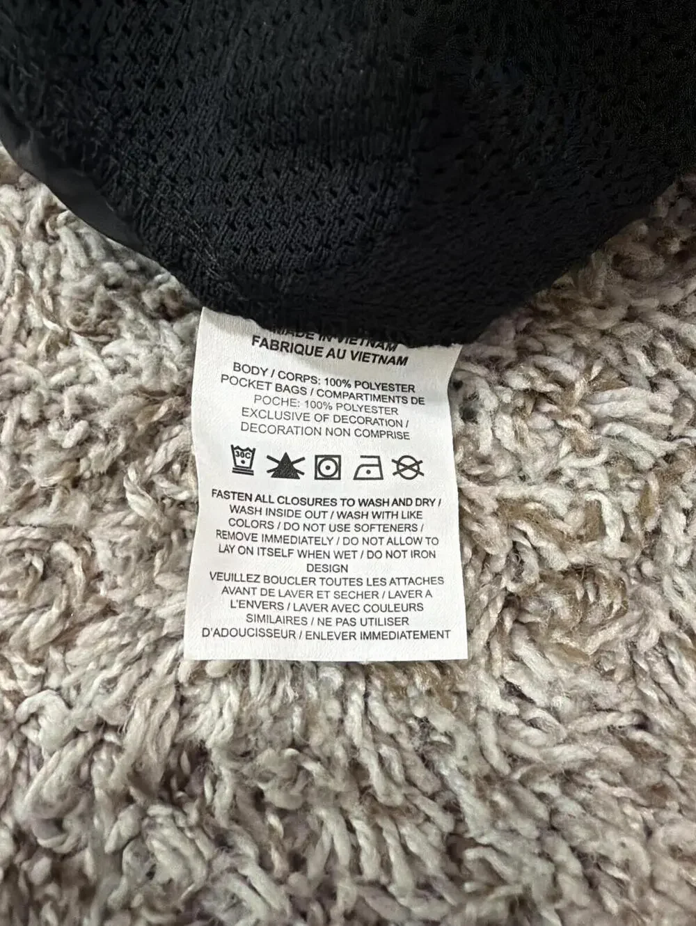 Nike Boys Black Woven Track Pants M